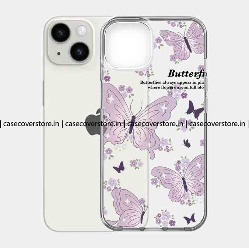 Purple Butterfly Phone Case