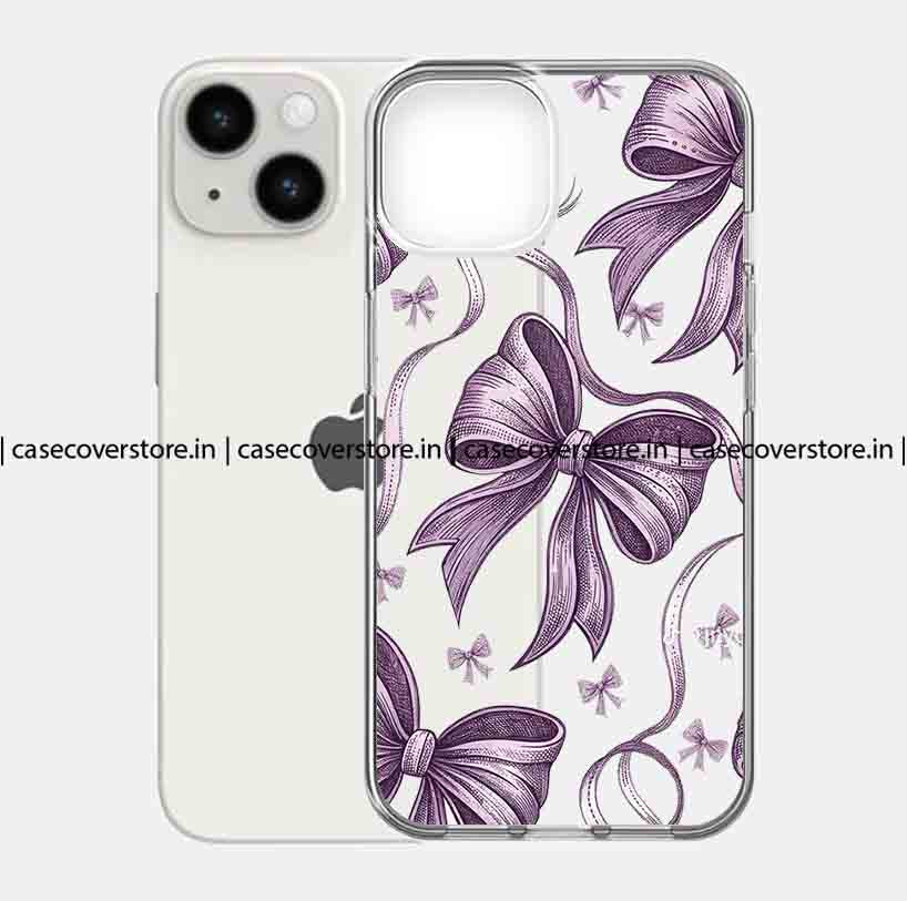 Lavender Bow Phone Case