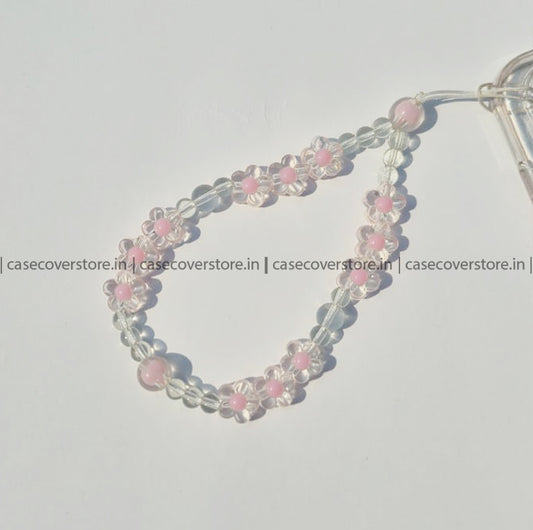 Pink2 Floral Phone Charm