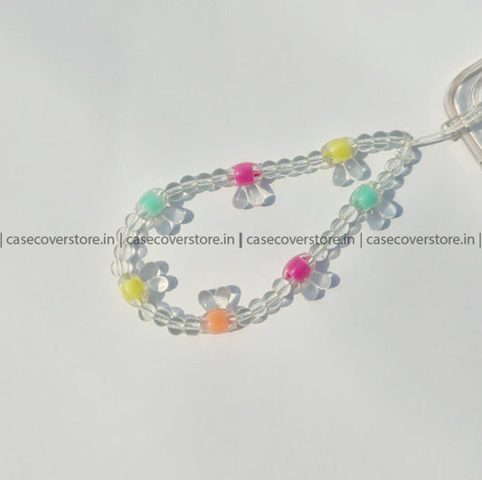 Cute Multicolour Bunny Phone Charm