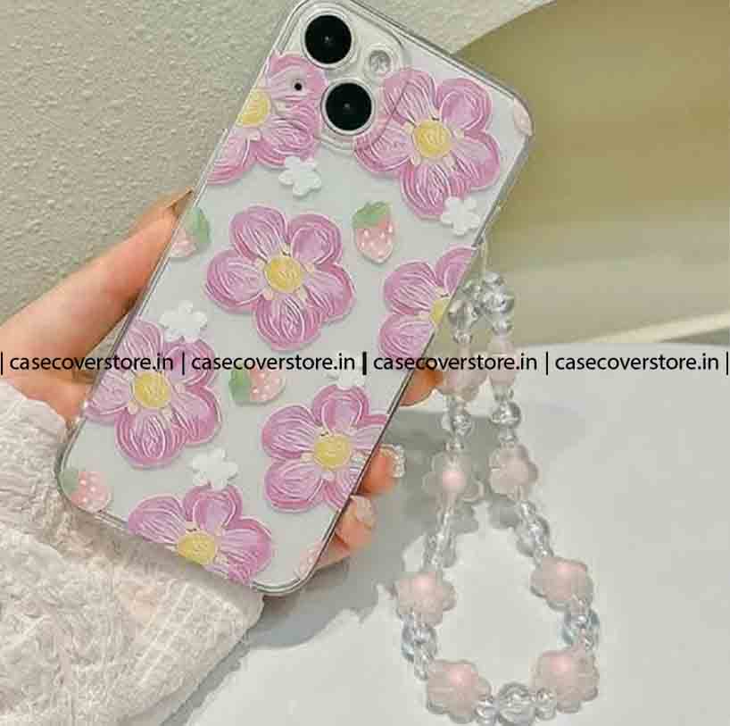 Aesthetic Pink Flower Case  Phone Case