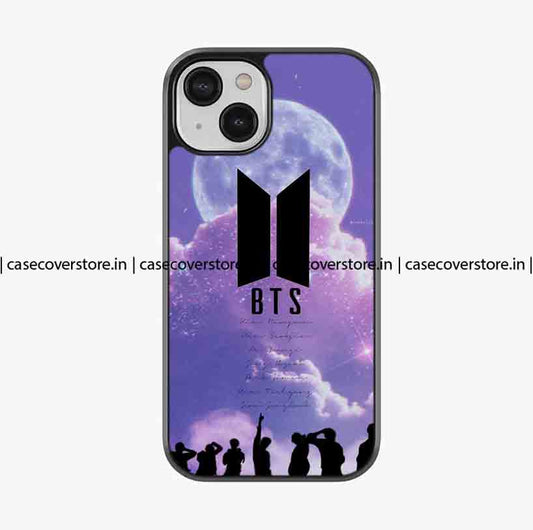 Cute Moon  BTS Premium Glossy Phone Case