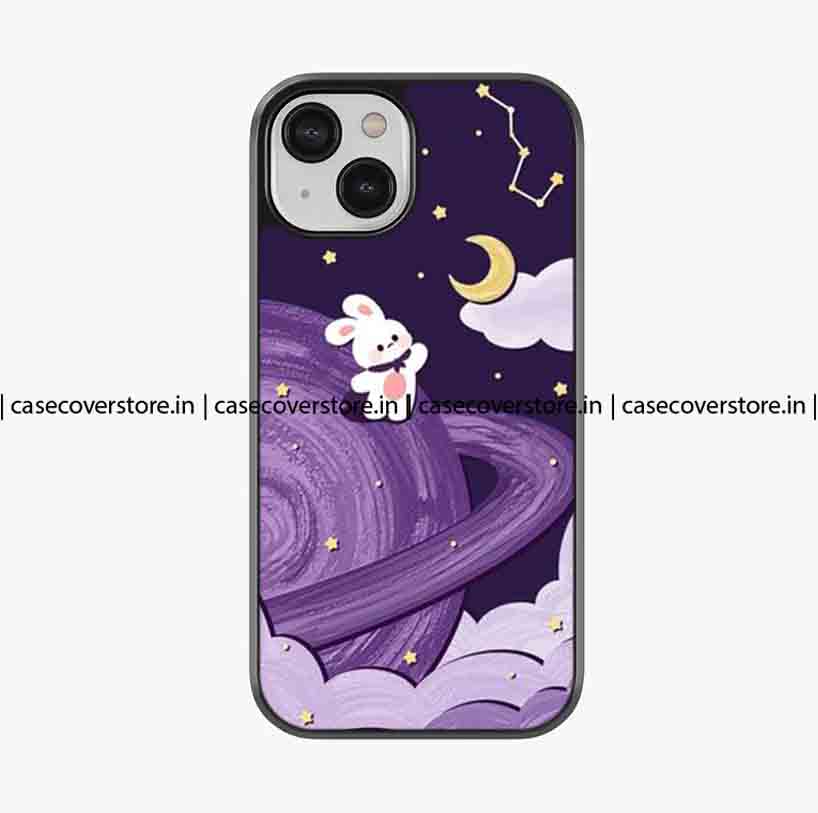 Purple Bunny Premium Glossy Phone Case
