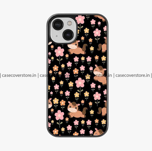 Pink Flower Premium Glossy Phone Case