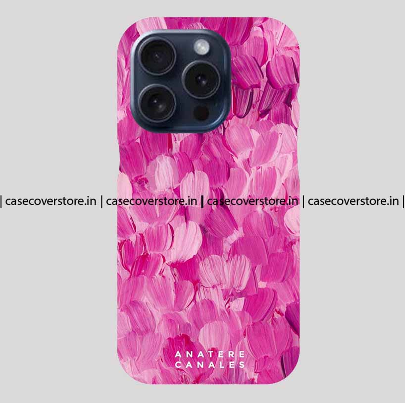 Hot Pink Flower Phone Case