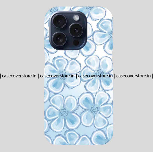 Blue Flowers Phone Case