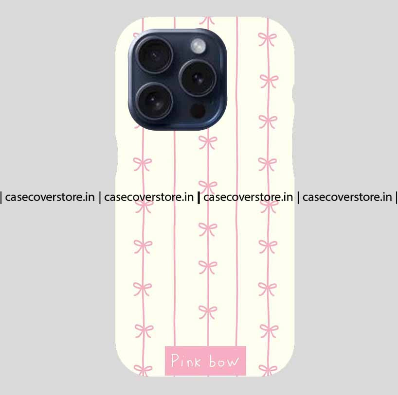 Pink Bow Phone Case