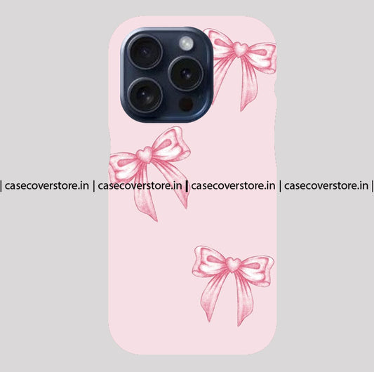 Pink Bow Phone Case