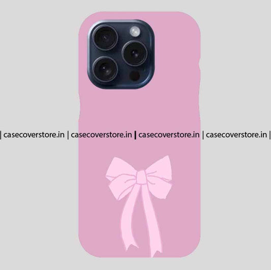 Pink  Aesthetic Bow Phone Case