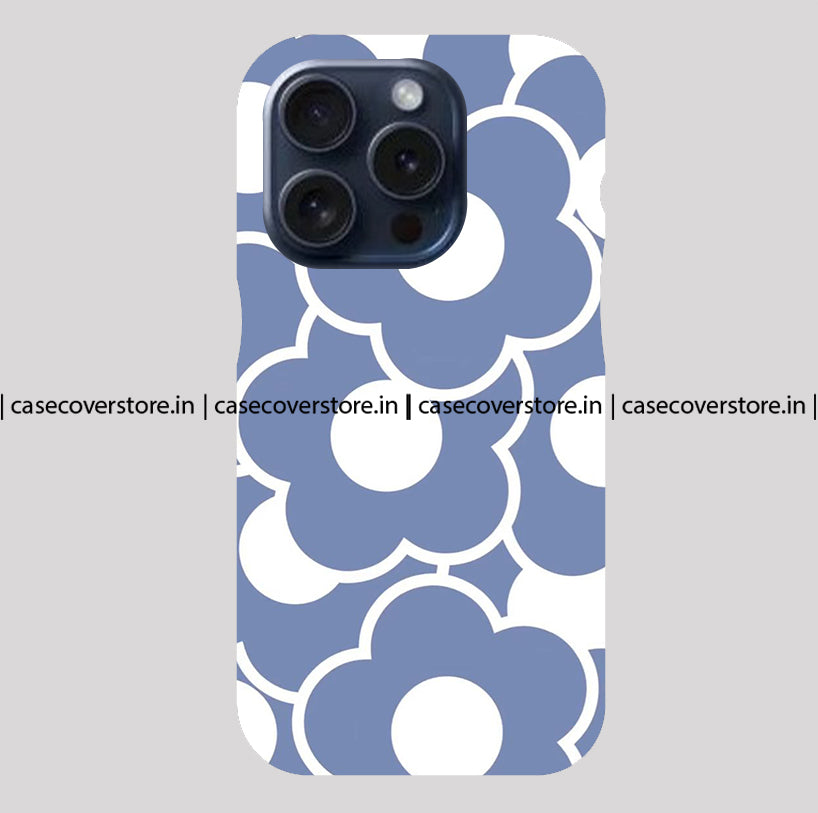 Blue  Flowers Phone Case