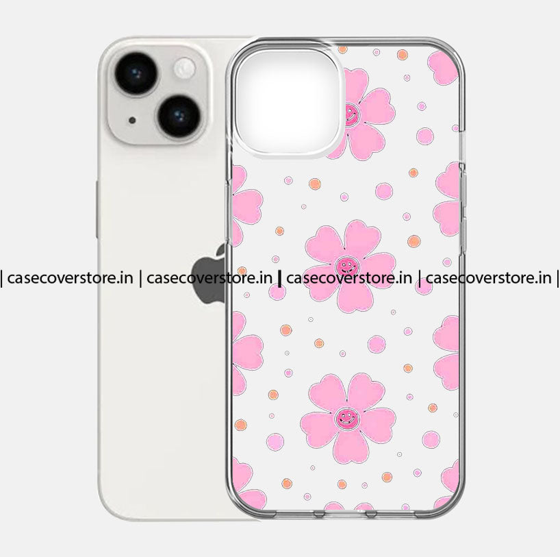 Aesthetic Pink Flower Phone Case