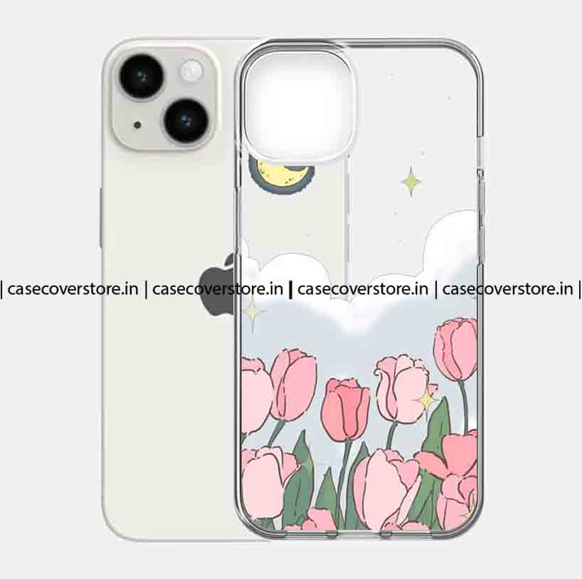 Cute Clouds Flower Phone Case