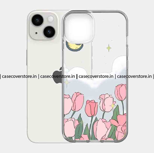 Cute Clouds Flower Phone Case