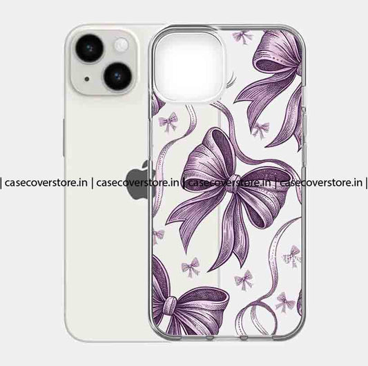 Lavender Bow Phone Case