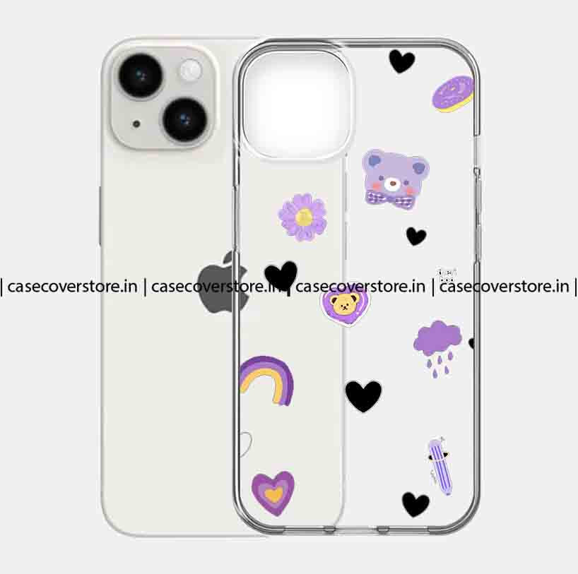 Elegant Lavender Clouds Phone Case