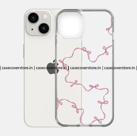 Aesthetic Pink Bow Phone Case